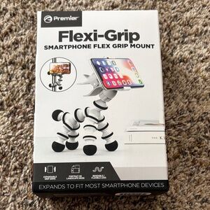 Premier Smartphone Flexi-Grip Mount - Black and White